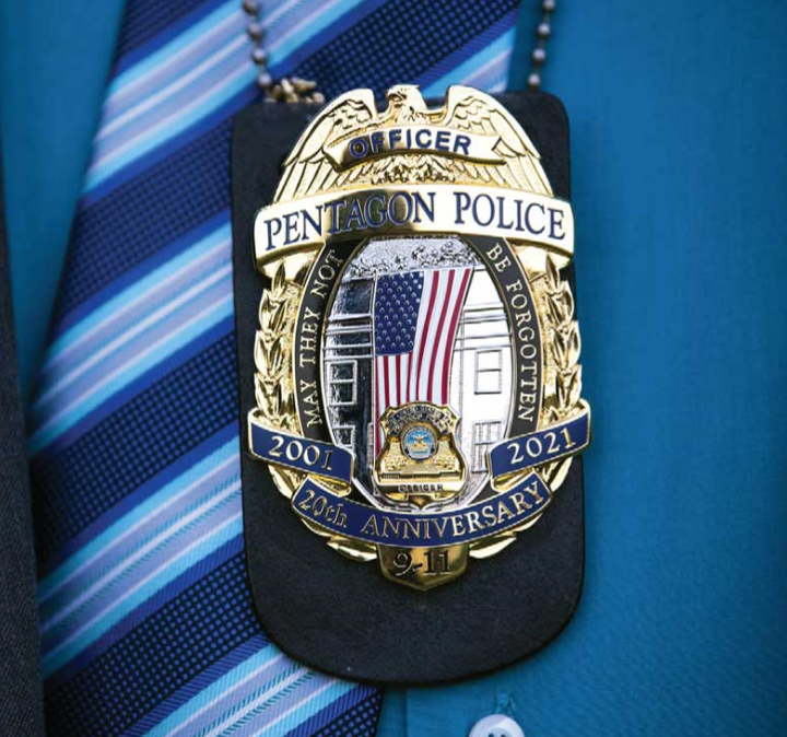 Pentagon Police Badge